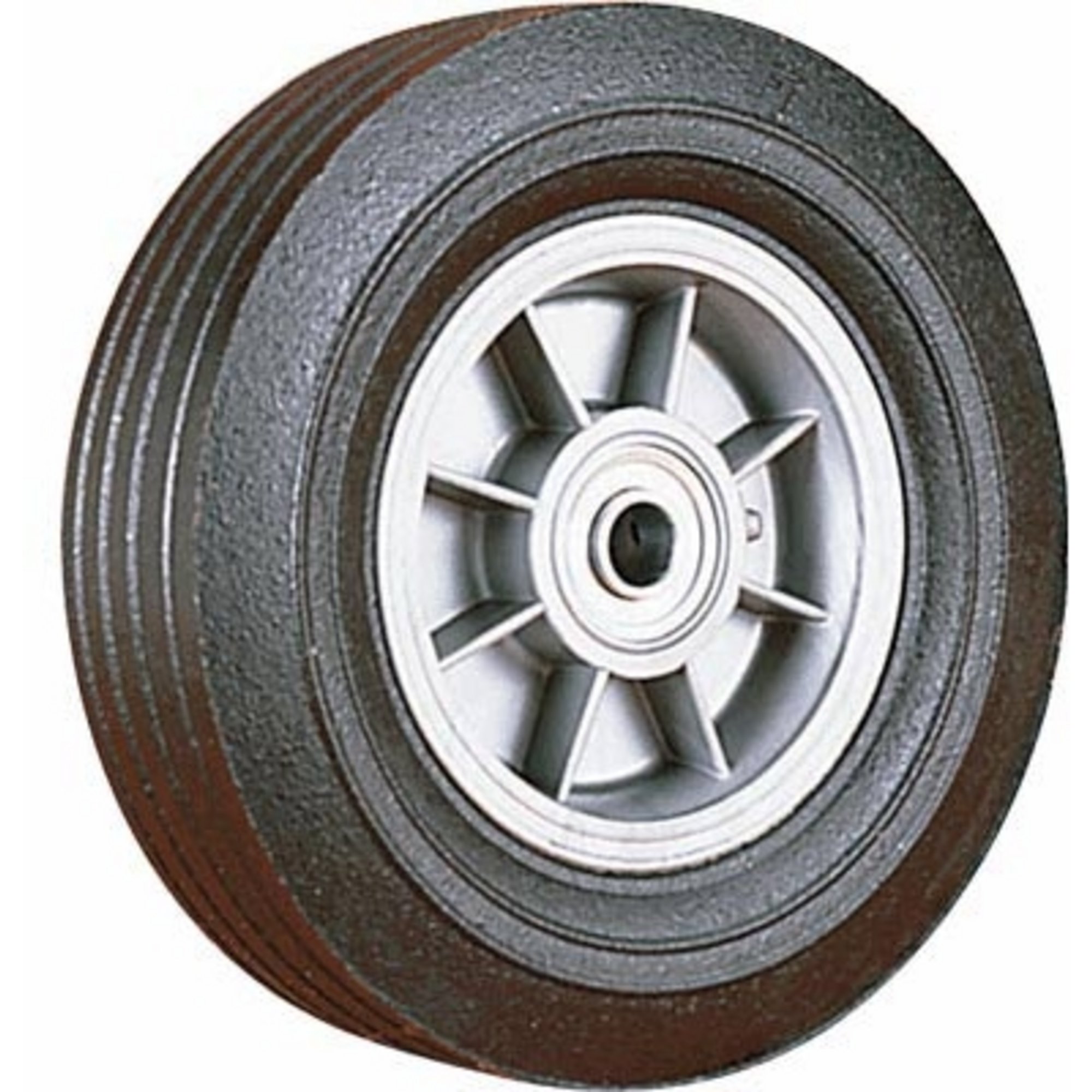 Heavy-Duty Solid Rubber Tire — 10in.